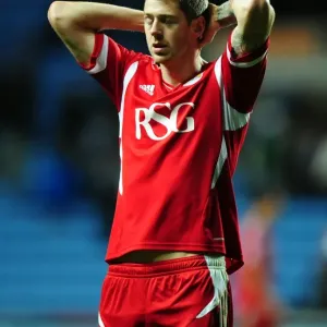 Jon Stead's Disappointment: Coventry City vs. Bristol City, Championship (26/12/2011) Jon Stead's Disappointment: Coventry City vs. Bristol City, Championship (26/12/2011)