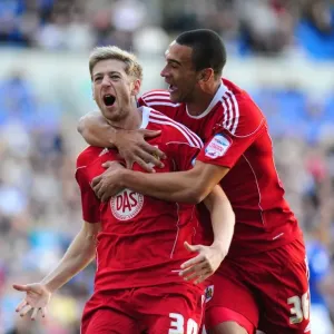 Jon Stead's Double: Bristol City Leads Cardiff City 2-0 in Npower Championship (October 16, 2010)
