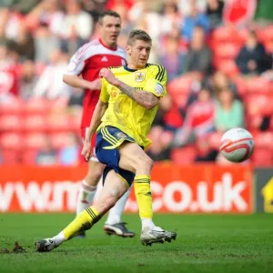 Jon Stead's Dramatic Shooting Moment: Middlesbrough vs. Bristol City, Riverside Stadium, 2012 Jon Stead's Dramatic Shooting Moment: Middlesbrough vs. Bristol City, Riverside Stadium, 2012