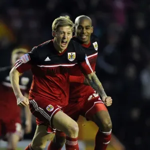 Jon Stead's Dramatic Winning Goal: Bristol City Triumphs Over Ipswich Town in Championship Match, January 2013