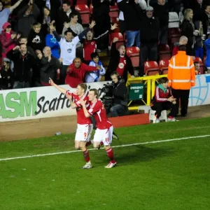 Jon Stead Euphoric Goal Celebration Print Jon Stead Euphoric Goal Celebration Print