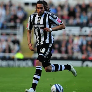 Jonas Gutierrez Print - Newcastle Utd V Bristol City Jonas Gutierrez Print - Newcastle Utd V Bristol City