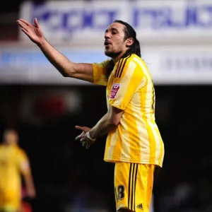 Jonas Gutierrez in Action: Championship Showdown - Bristol City vs. Newcastle United, 2010 Jonas Gutierrez in Action: Championship Showdown - Bristol City vs. Newcastle United, 2010