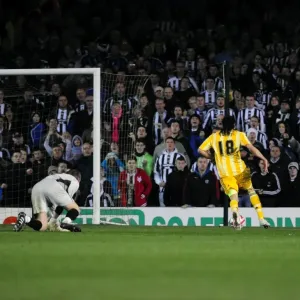 Jonas Gutierrez Scores Newcastle United's Historic First Goal Against Bristol City in 2010 Championship Match Jonas Gutierrez Scores Newcastle United's Historic First Goal Against Bristol City in 2010 Championship Match