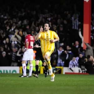 Jonas Gutierrez's Euphoric Goal Celebration: Bristol City vs. Newcastle United, Championship 2010 Jonas Gutierrez's Euphoric Goal Celebration: Bristol City vs. Newcastle United, Championship 2010