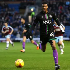 Jonathan Kodjia in Action for Bristol City against Burnley, Sky Bet Championship, 2015 Jonathan Kodjia in Action for Bristol City against Burnley, Sky Bet Championship, 2015