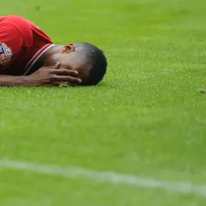 Jonathan Kodjia in Action: Bristol City vs Brentford, Sky Bet Championship