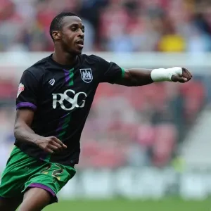 Jonathan Kodjia in Action: Middlesbrough vs. Bristol City, Sky Bet Championship (22/08/2015)