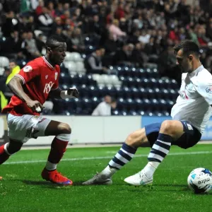 Jonathan Kodjia Outruns Bailey Wright: Bristol City vs. Preston North End, Sky Bet Championship Jonathan Kodjia Outruns Bailey Wright: Bristol City vs. Preston North End, Sky Bet Championship