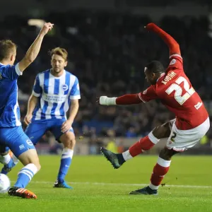 Jonathan Kodjia Print - Championship Showdown Jonathan Kodjia Print - Championship Showdown