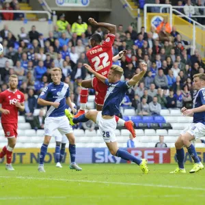 Jonathan Kodjia Scores His Second: Birmingham City vs. Bristol City, 12 September 2015 Jonathan Kodjia Scores His Second: Birmingham City vs. Bristol City, 12 September 2015