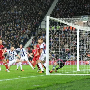 Jonathan Kodjia Scores Past Ben Foster Print