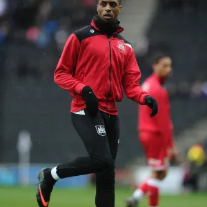 Jonathan Kodjia Strikes for Bristol City against Milton Keynes Dons, 2016