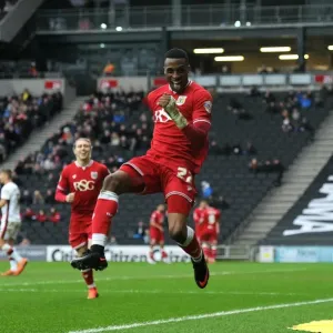 Jonathan Kodjia's Double: Milton Keynes Dons vs. Bristol City, 2016