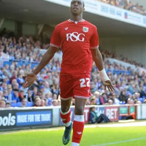 Jonathan Kodjia's Goal: Bristol City Leads 1-2 over Ipswich Town, Championship 2015