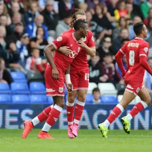 Jonathan Kodjia's Goal Celebration: Birmingham City vs. Bristol City, 12-09-2015 Jonathan Kodjia's Goal Celebration: Birmingham City vs. Bristol City, 12-09-2015