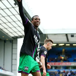 Jonathan Kodjia's Goal Celebration: Blackburn Rovers vs. Bristol City, Sky Bet Championship (April 23, 2016) Jonathan Kodjia's Goal Celebration: Blackburn Rovers vs. Bristol City, Sky Bet Championship (April 23, 2016)