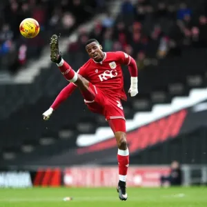 Jonathan Kodjia's Reach: Milton Keynes Dons vs. Bristol City, Sky Bet Championship (2016)
