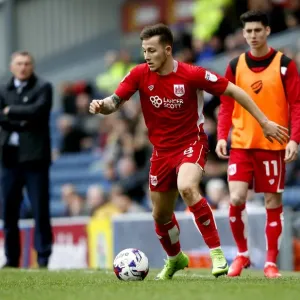 Josh Brownhill in Action: Blackburn Rovers vs. Bristol City, Sky Bet Championship (17.04.2017)