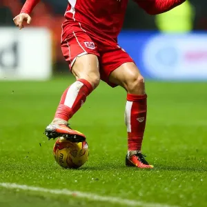 Josh Brownhill: In Action for Bristol City Against Sheffield Wednesday, Sky Bet Championship (31/01/2017)