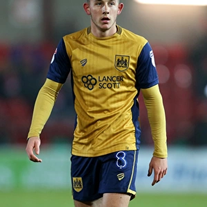 Josh Brownhill in Action: Fleetwood Town vs. Bristol City, FA Cup Replay