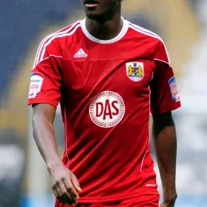 Kalifa Cisse in Action Print, Championship Football Match Kalifa Cisse in Action Print, Championship Football Match