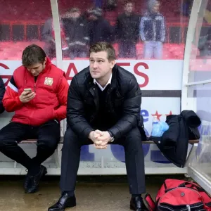 Karl Robinson, MK Dons Manager: Pre-Game Focus at Ashton Gate (Bristol City vs MK Dons, Sky Bet League One)