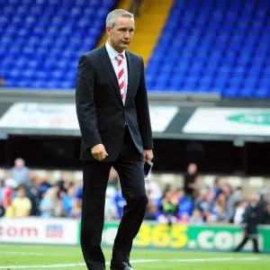 Keith Millen Leads Bristol City Print, August 28, 2010 Championship Match