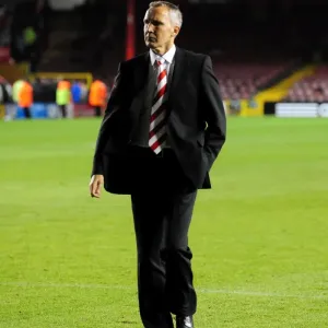 Keith Millen Leads Bristol City in Championship Clash Against Watford at Ashton Gate, 2010