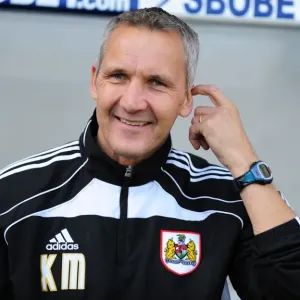 Keith Millen Leads Bristol City in Npower Championship Clash against Cardiff City, October 16, 2010