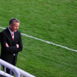 Keith Millen Rallies Bristol City Print, A March 2010 Football Photograph
