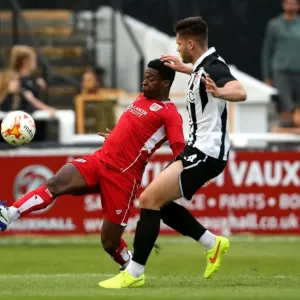 Kieran Agard Breezes Past Bath City's Jack Batten: Pre-Season Friendly Clash at Twerton Park Kieran Agard Breezes Past Bath City's Jack Batten: Pre-Season Friendly Clash at Twerton Park