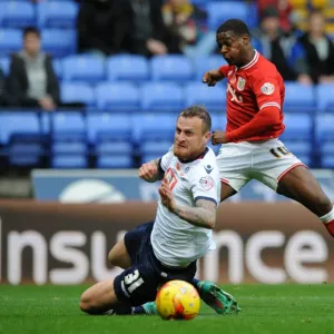 First Team Games Photographic Print Collection: Bolton Wanderers v Bristol City