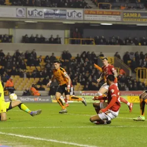 Kodjia's Missed Opportunity: Wolves vs. Bristol City, Sky Bet Championship (08/03/2016)
