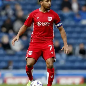 Korey Smith in Action: Bristol City vs. Blackburn Rovers, Sky Bet Championship 2017