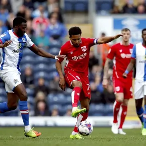 Korey Smith in Action: Bristol City vs. Blackburn Rovers, Sky Bet Championship 2017