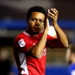Korey Smith of Bristol City in Action Against Birmingham City, 2016 Korey Smith of Bristol City in Action Against Birmingham City, 2016