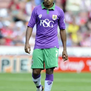 Korey Smith of Bristol City in Action Against Sheffield United at Bramal Lane, Sky Bet League One Opening Game (09/08/2014) Korey Smith of Bristol City in Action Against Sheffield United at Bramal Lane, Sky Bet League One Opening Game (09/08/2014)