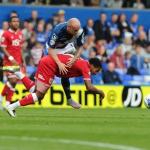 Korey Smith Foul by Cotterill: Birmingham City vs. Bristol City, September 12, 2015 - Sky Bet Championship Korey Smith Foul by Cotterill: Birmingham City vs. Bristol City, September 12, 2015 - Sky Bet Championship