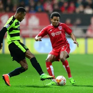 Korey Smith Tackles Print, Bristol City vs Huddersfield Town 2017 Korey Smith Tackles Print, Bristol City vs Huddersfield Town 2017