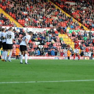 Last-Minute Drama: Nicky Shorey's Free Kick Thwarted at Ashton Gate Last-Minute Drama: Nicky Shorey's Free Kick Thwarted at Ashton Gate