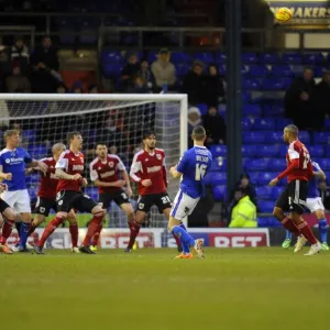 Late Drama at Boundary Park: James Wilson's Thrilling Overhead Kick Goes Wide for Oldham Athletic Against Bristol City Late Drama at Boundary Park: James Wilson's Thrilling Overhead Kick Goes Wide for Oldham Athletic Against Bristol City