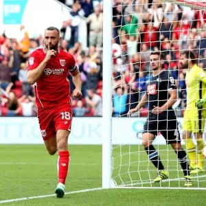 Late Drama: Wilbraham Scores Equalizer for Bristol City Against Derby County