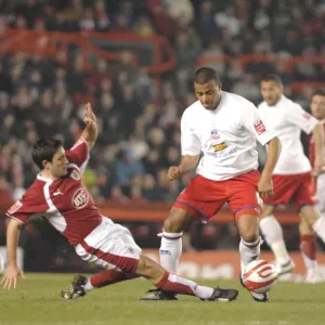 Lee Johnson in Action Print: Bristol City vs Crystal Palace Lee Johnson in Action Print: Bristol City vs Crystal Palace