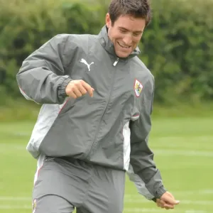 Lee Johnson en Acción: Entrenamiento con el F.C. de la Ciudad de Bristol (07-08)