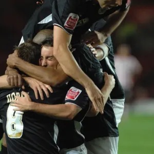Lee Johnson Celebrates Print (Bristol City FC) Lee Johnson Celebrates Print (Bristol City FC)