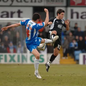 Lee Johnson Print - Bristol City FC Colchester United Match Photo