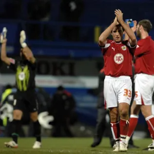 Lee Johnson thanks the travelling fans