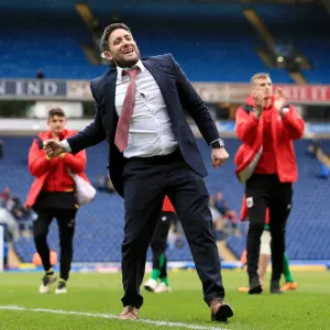 Lee Johnson's Promotion Celebration: Bristol City Secures Championship Win over Blackburn Rovers Lee Johnson's Promotion Celebration: Bristol City Secures Championship Win over Blackburn Rovers