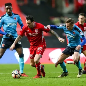 Lee Tomlin's Thrilling FA Cup Performance: Bristol City vs Fleetwood Town at Ashton Gate Stadium Lee Tomlin's Thrilling FA Cup Performance: Bristol City vs Fleetwood Town at Ashton Gate Stadium